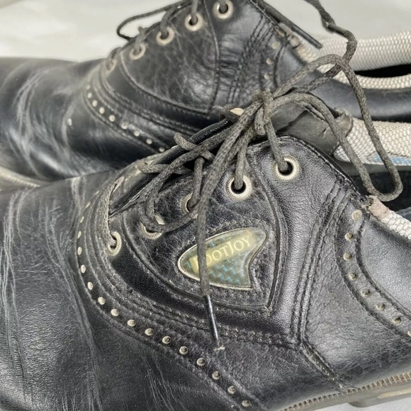 Footjoy Men's Golf leather Opti Aqua Flex Lace Up - Picture 5 of 11